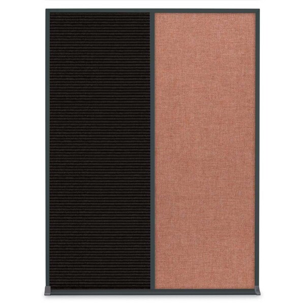 Single Door Radius Corkboard, 18"X24", B
